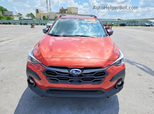 JF2GUADC3RH898848 2024 SUBARU CROSSTREK Orange Вид спереду