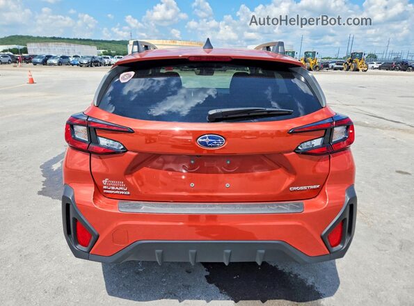 JF2GUADC3RH898848 2024 SUBARU CROSSTREK Orange Вид ззаду