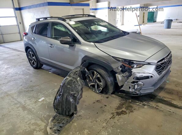 JF2GUADC4R8245056 2024 SUBARU CROSSTREK Silver Przód prawy