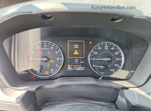 JF2GUADC4R8369103 2024 SUBARU CROSSTREK Black Սարքավորումների վահանակի տեսք
