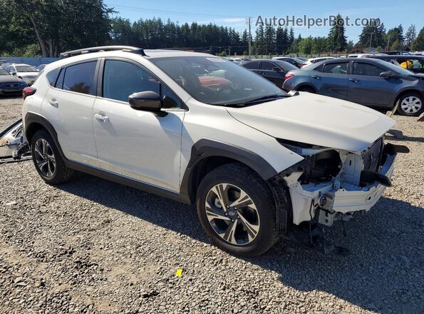 JF2GUADC4R8859864 2024 SUBARU CROSSTREK White Передня права чверть