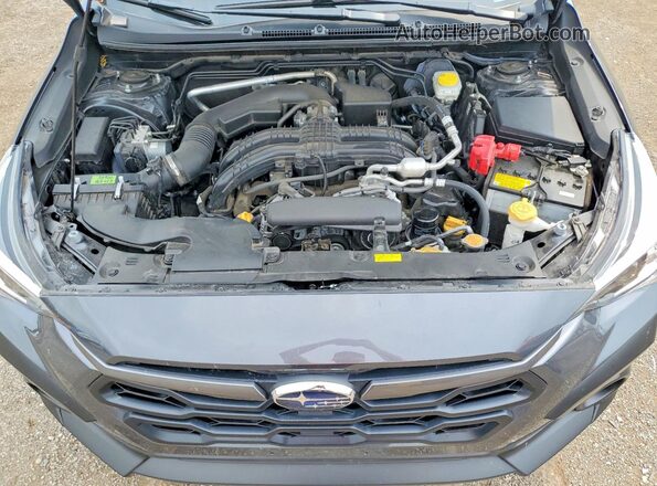 JF2GUADC4R8880701 2024 SUBARU CROSSTREK Charcoal Engine compartment view