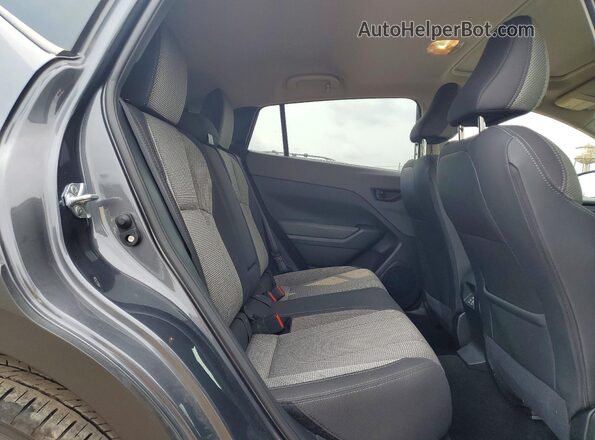 JF2GUADC4R8880701 2024 SUBARU CROSSTREK Charcoal Rear interior view