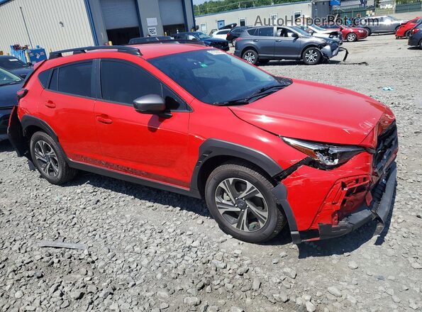 JF2GUADC4RH222179 2024 SUBARU CROSSTREK Red წინა მარჯვენა