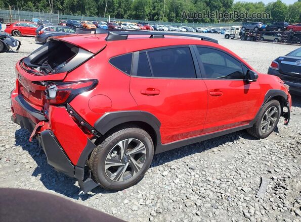 JF2GUADC4RH222179 2024 SUBARU CROSSTREK Red უკანა მარჯვენა