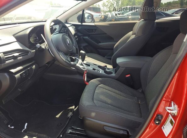 JF2GUADC4RH222179 2024 SUBARU CROSSTREK Red წინა სალონის ხედი