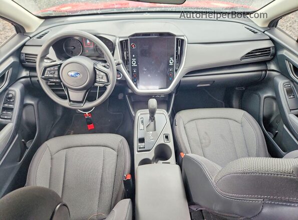 JF2GUADC4RH222179 2024 SUBARU CROSSTREK Red წინა პანელის ხედი