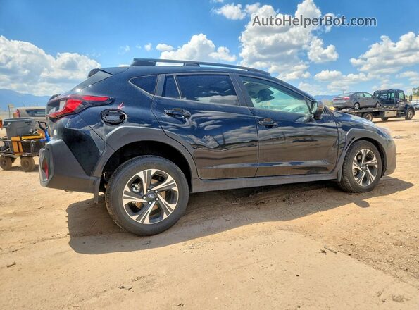 JF2GUADC4RH380294 2024 SUBARU CROSSTREK Black Հետևի աջ