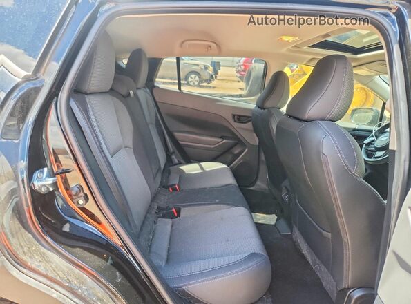 JF2GUADC4RH380294 2024 SUBARU CROSSTREK Black Հետևի նստատեղերի տեսք