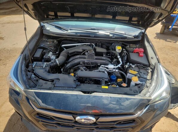 JF2GUADC4RH380294 2024 SUBARU CROSSTREK Black Սալոնի հետևի տեսք