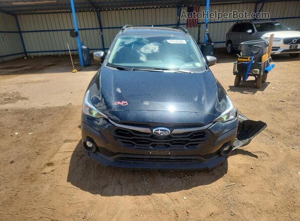 JF2GUADC4RH380294 2024 SUBARU CROSSTREK Black Դիմացի տեսք