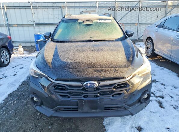 JF2GUADC5R8207934 2024 SUBARU CROSSTREK Black Вид спереду