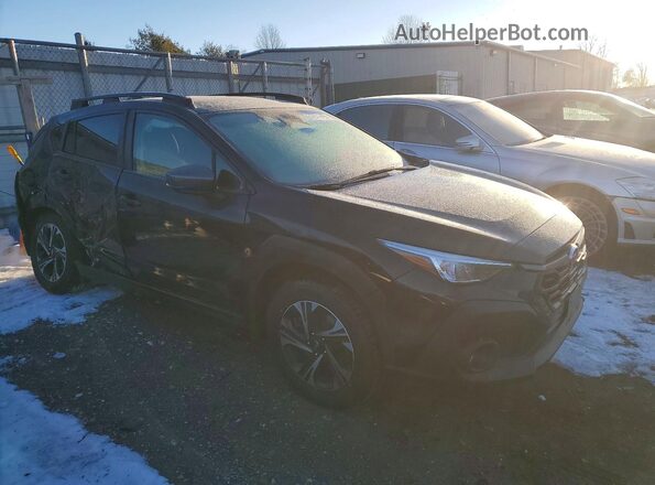 JF2GUADC5R8207934 2024 SUBARU CROSSTREK Black Передня права чверть