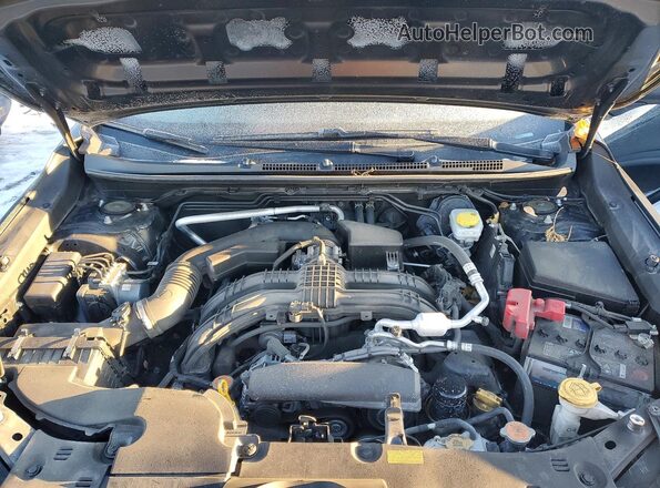 JF2GUADC5R8207934 2024 SUBARU CROSSTREK Black Вид підкапотного простору