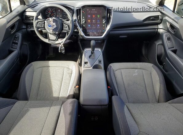 JF2GUADC5R8212390 2024 SUBARU CROSSTREK White წინა პანელის ხედი