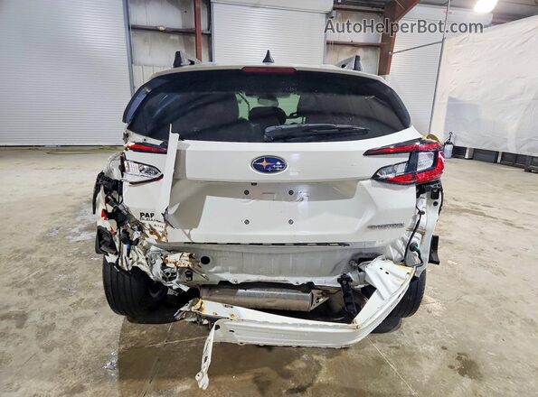 JF2GUADC5R8212390 2024 SUBARU CROSSTREK White უკანა ხედი
