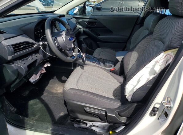 JF2GUADC5R8212390 2024 SUBARU CROSSTREK White წინა სალონის ხედი