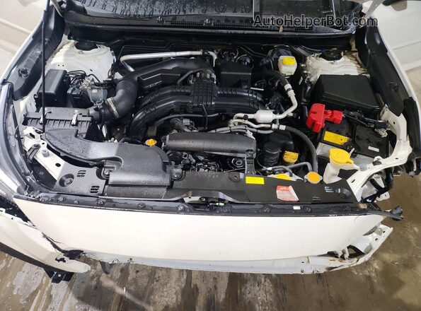 JF2GUADC5R8212390 2024 SUBARU CROSSTREK White ძრავის განყოფილების ხედი