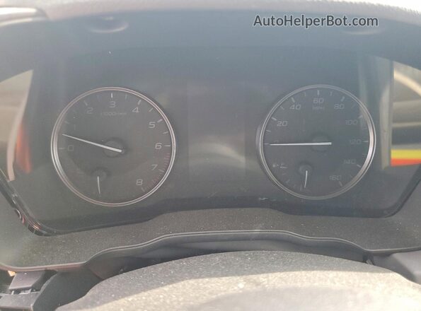JF2GUADC5R8265557 2024 SUBARU CROSSTREK Черный Вид щитка приборов