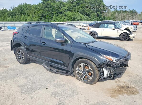 JF2GUADC5R8265557 2024 SUBARU CROSSTREK Черный Передняя правая четверть