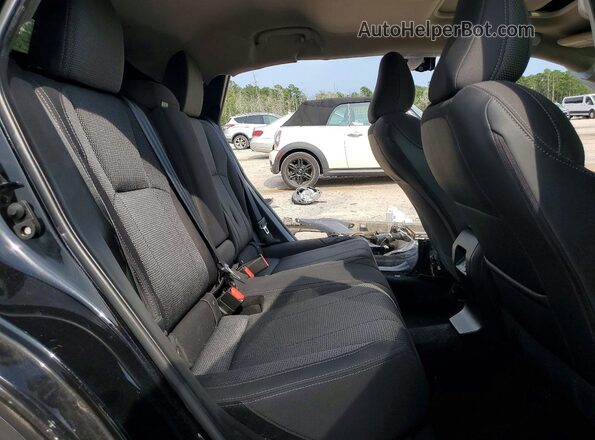 JF2GUADC5R8265557 2024 SUBARU CROSSTREK Черный Вид задней части салона