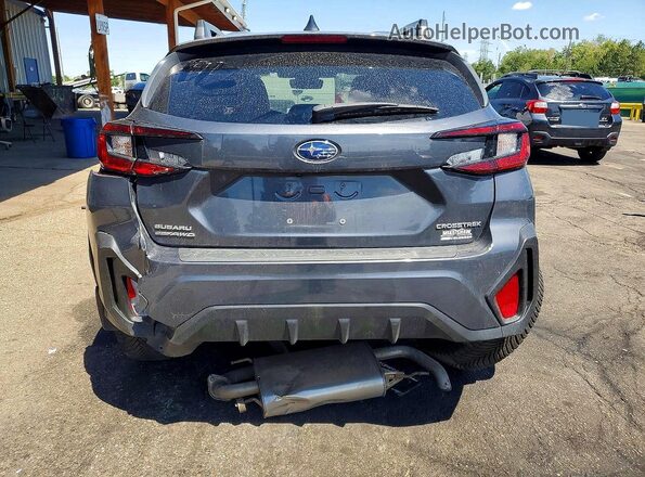 JF2GUADC5RH242831 2024 SUBARU CROSSTREK Gray უკანა ხედი