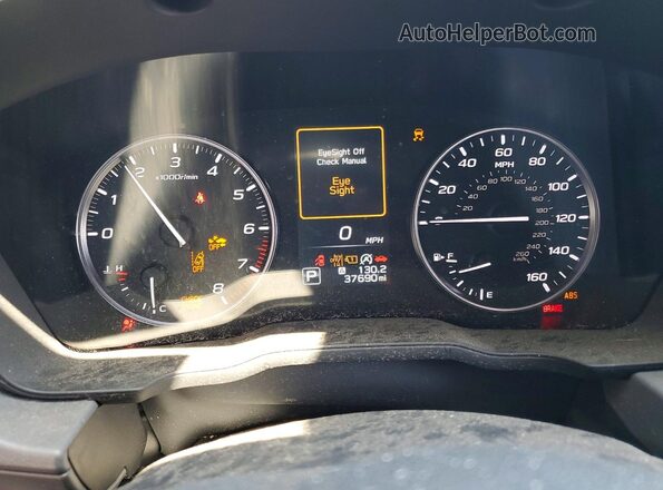JF2GUADC5RH242831 2024 SUBARU CROSSTREK Gray ხელსაწყოთა პანელის ხედი