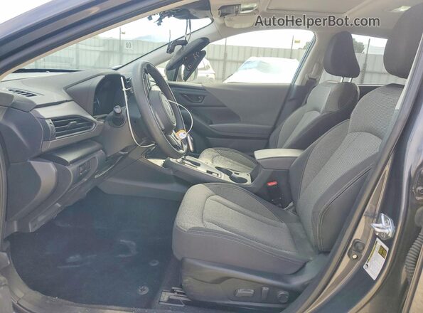 JF2GUADC5RH256339 2024 SUBARU CROSSTREK Серый Вид салона спереди