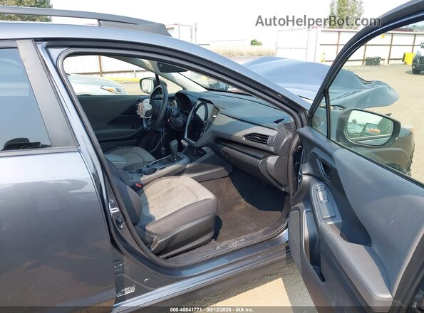 JF2GUADC6R8255927 2024 SUBARU CROSSTREK Серый Вид салона спереди