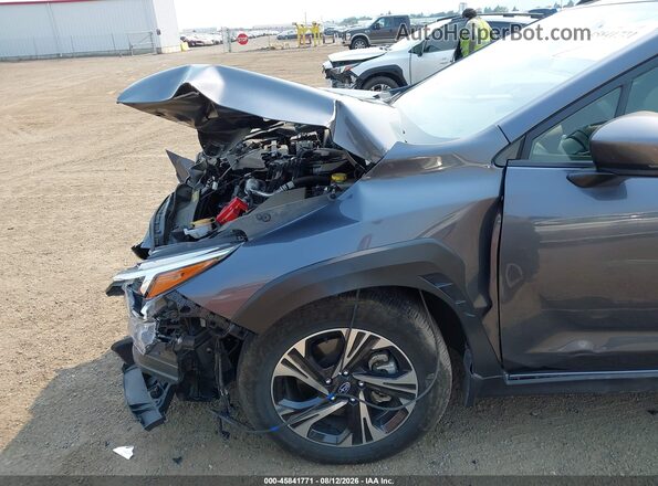 JF2GUADC6R8255927 2024 SUBARU CROSSTREK Серый Вид спереди