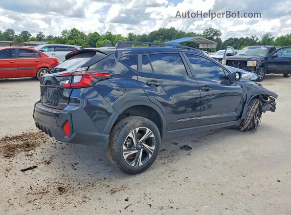 JF2GUADC6R8304415 2024 SUBARU CROSSTREK Black Հետևի աջ