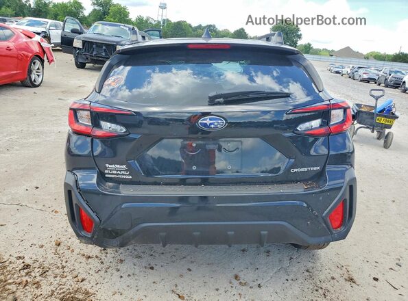 JF2GUADC6R8304415 2024 SUBARU CROSSTREK Black Հետևի տեսք