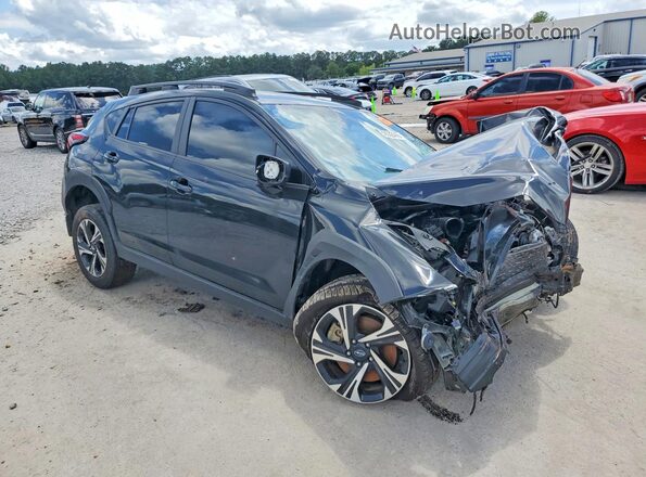 JF2GUADC6R8304415 2024 SUBARU CROSSTREK Black Առջևի աջ