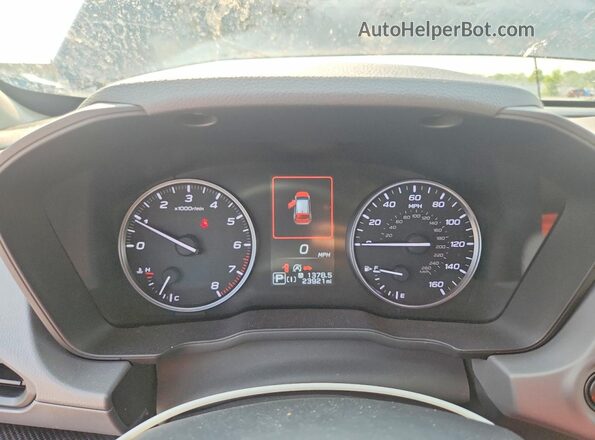 JF2GUADC6RH202161 2024 SUBARU CROSSTREK Gray Vista del cuadro de instrumentos
