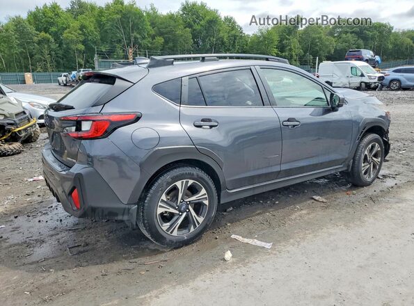 JF2GUADC6RH283601 2024 SUBARU CROSSTREK Gray Rear right