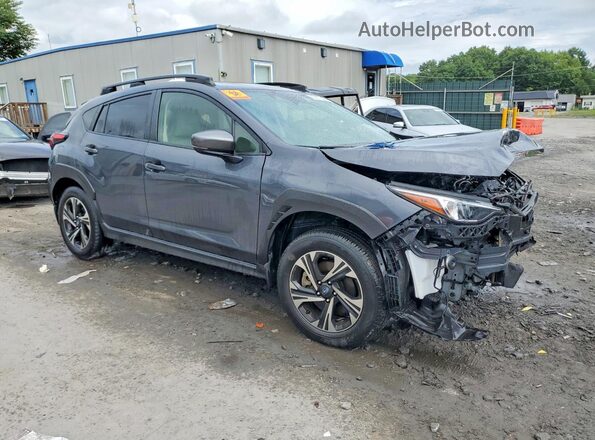 JF2GUADC6RH283601 2024 SUBARU CROSSTREK Gray Front right