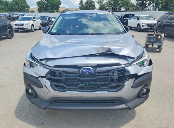 JF2GUADC6RH346728 2024 SUBARU CROSSTREK Серебряный Вид спереди