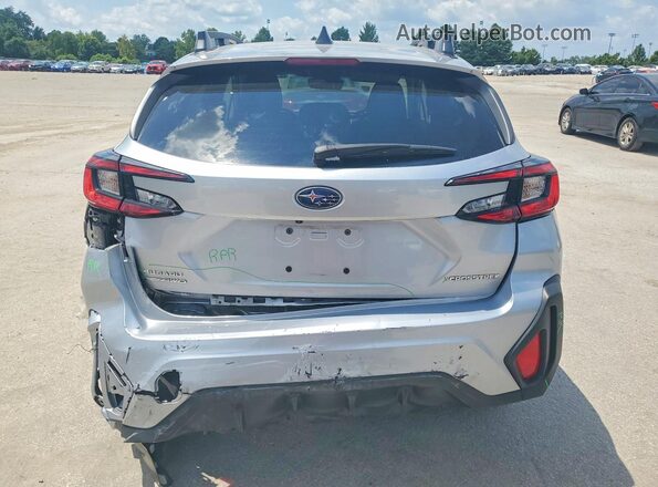 JF2GUADC6RH346728 2024 SUBARU CROSSTREK Серебряный Вид сзади
