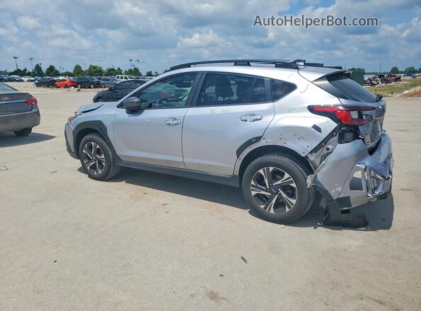 JF2GUADC6RH346728 2024 SUBARU CROSSTREK Серебряный Задняя левая четверть