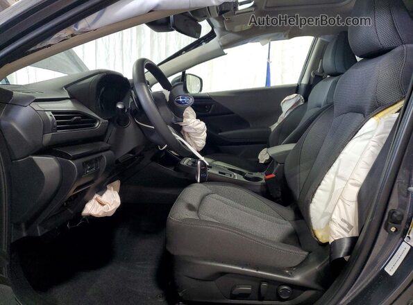 JF2GUADC7R8202508 2024 SUBARU CROSSTREK Gray Widok wnętrza z przodu
