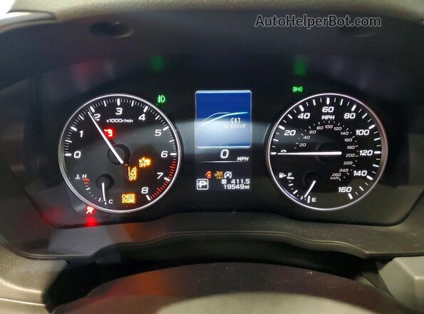 JF2GUADC7R8202508 2024 SUBARU CROSSTREK Gray Widok zestawu wskaźników