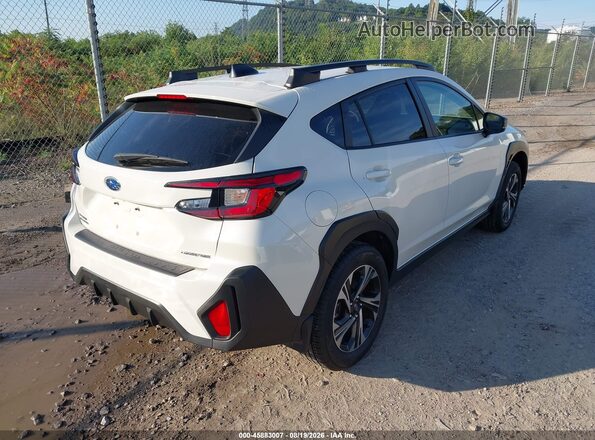 JF2GUADC7R8235007 2024 SUBARU CROSSTREK White უკანა მარჯვენა