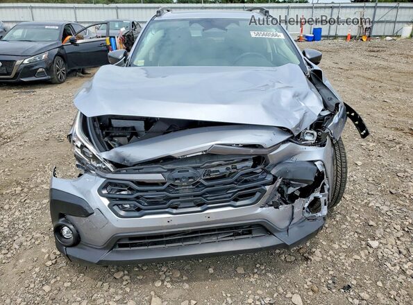 JF2GUADC7R8866436 2024 SUBARU CROSSTREK Silver წინა ხედი