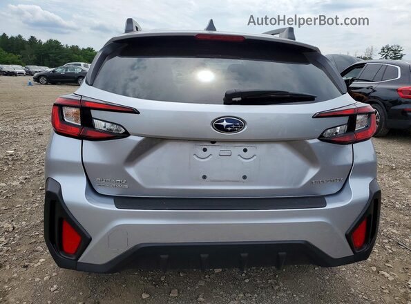 JF2GUADC7R8866436 2024 SUBARU CROSSTREK Silver უკანა ხედი