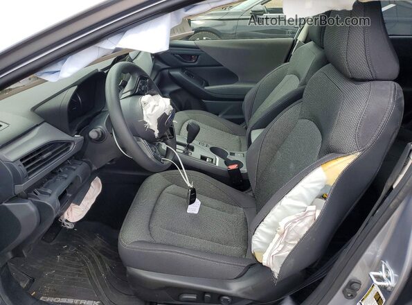 JF2GUADC7R8866436 2024 SUBARU CROSSTREK Silver წინა სალონის ხედი
