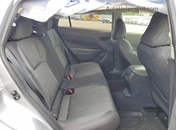 JF2GUADC7R8866436 2024 SUBARU CROSSTREK Silver უკანა სავარძლების ხედი