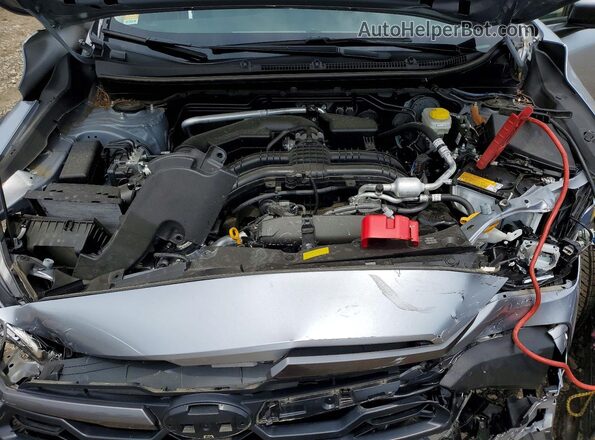 JF2GUADC7R8866436 2024 SUBARU CROSSTREK Silver უკანა სალონის ხედი