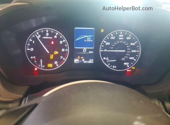 JF2GUADC7RH216490 2024 SUBARU CROSSTREK Gray Вид щитка приладів