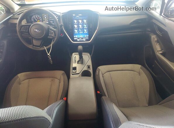 JF2GUADC7RH216490 2024 SUBARU CROSSTREK Gray Вид панелі приладів