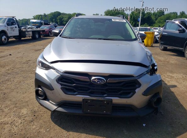 JF2GUADC8R8342549 2024 SUBARU CROSSTREK Silver Vista frontal